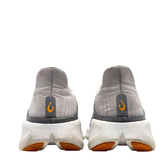 OluKai Island Hopper Sneakers Mens 11.5 Gray Knit Travel Comfort Shoes - Picture 5 of 8